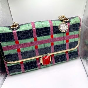LANVIN Handbag RARE UNIQUE Multi color